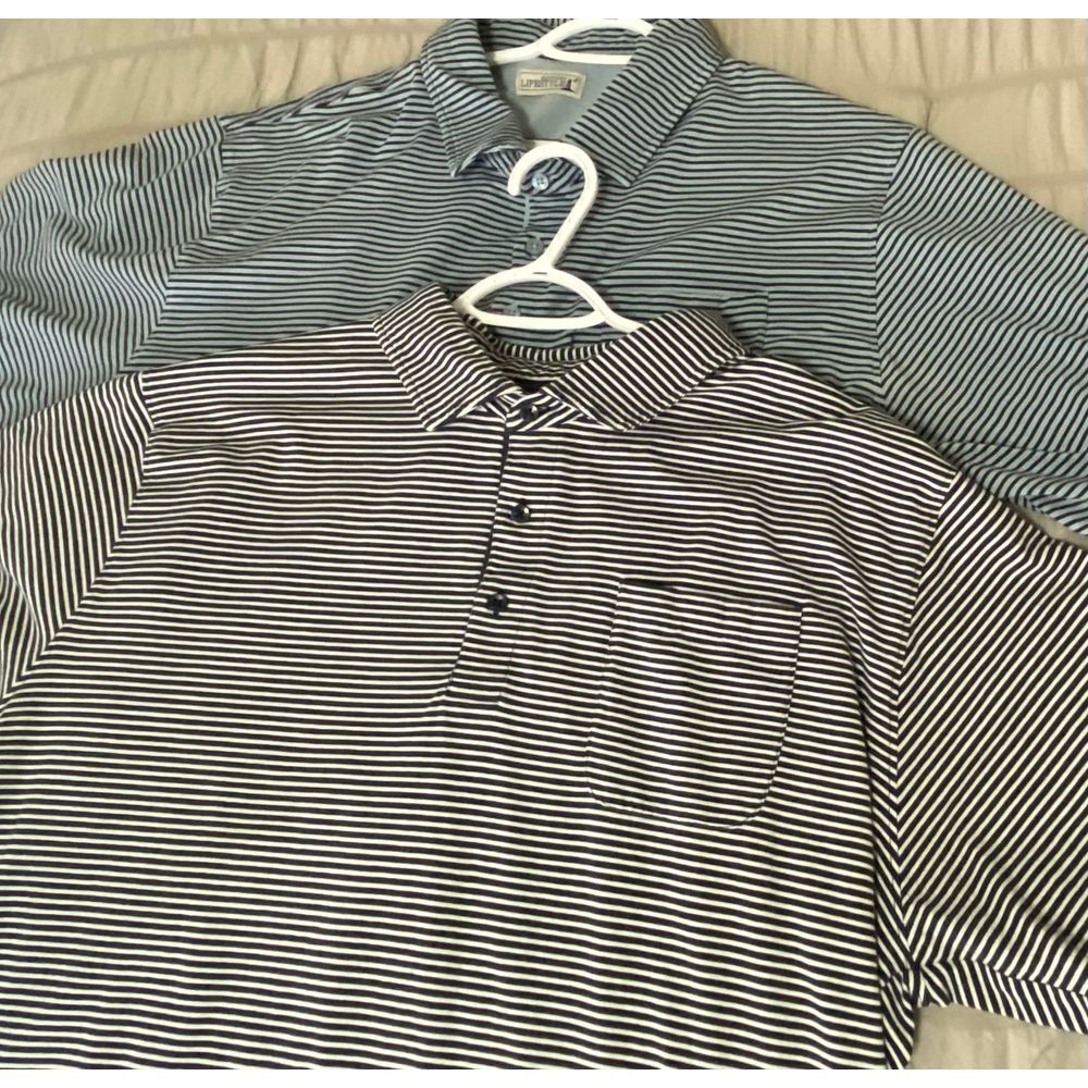 Pair of Westport Lifestyle‎ Polo Shirt Men's Performance Stretch Golf 3XT